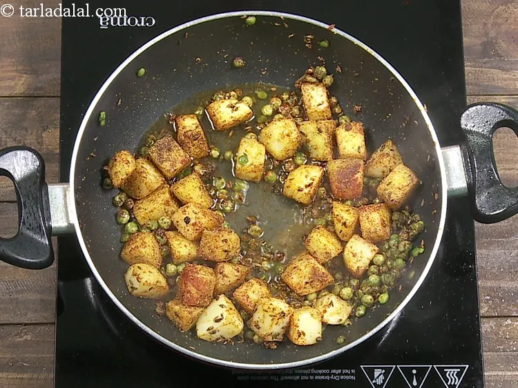 Step 17 – Add &frac14; cup of water.