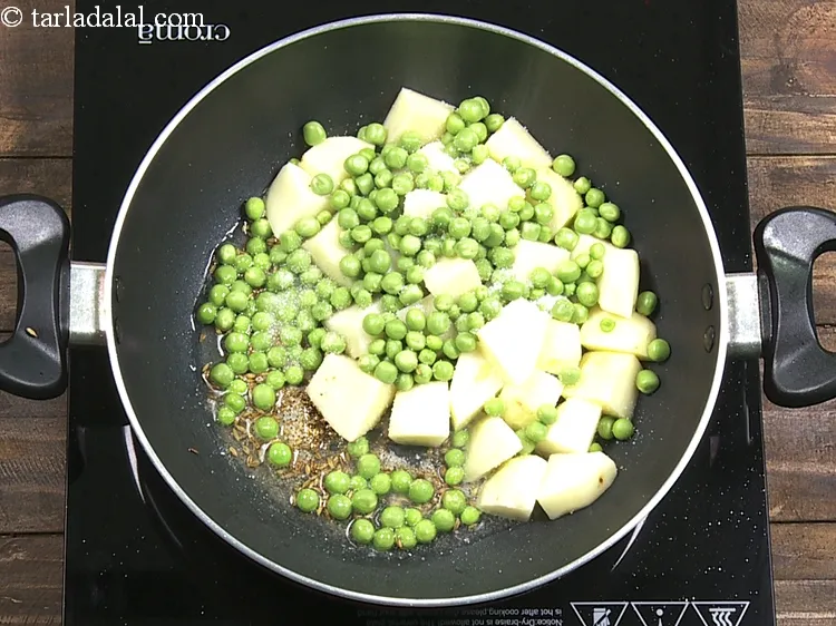 Step 9 – Add little <a href="https://www.tarladalal.com/glossary-salt-namak-table-salt-418i">salt</a>.