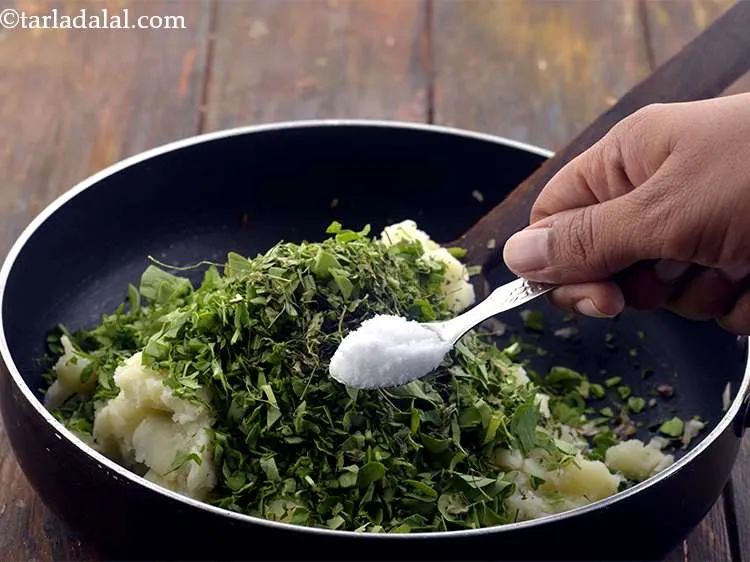 Step 10 – Then add the salt to taste.