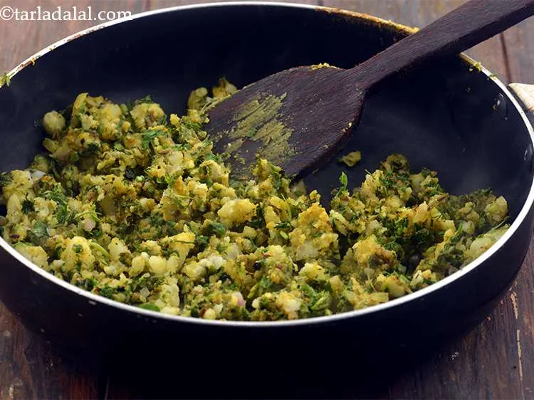 Step 15 – Mix well and cook on a medium flame for 2 to 3 minutes, while stirring …