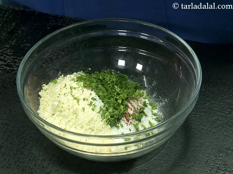 Step 12 – Add coriander.