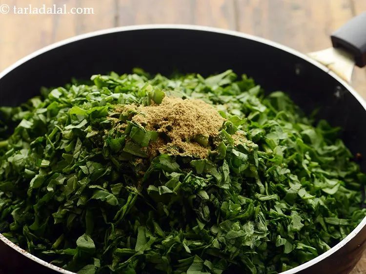 Step 13 – Add coriander powder. We have not used any garam masala in this recipe to get …