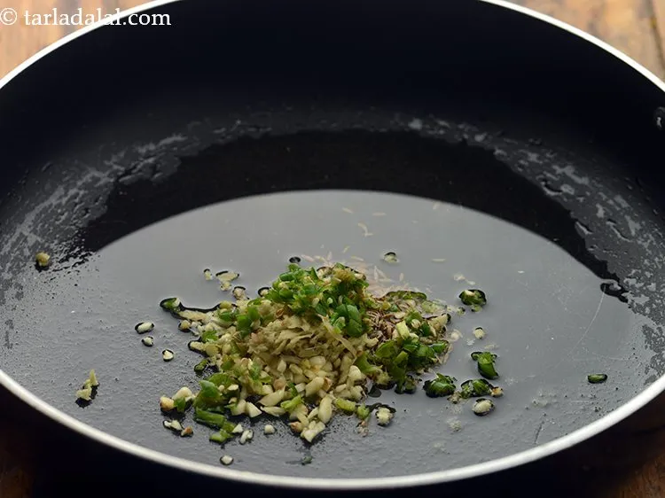 Step 7 – Add green chillies.