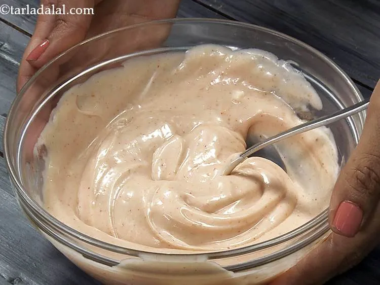 Step 16 – Then add red chilli sauce and mix well. Keep aside.