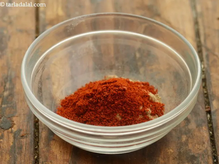 Step 10 – Add chilli powder as per the spice level you like.