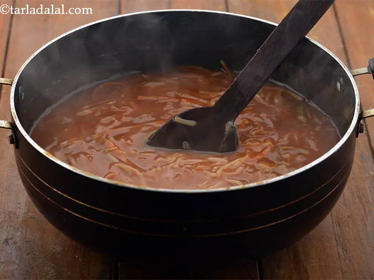 Step 31 – Mix well and cook on a medium flame for 3 to 4 minutes or till …