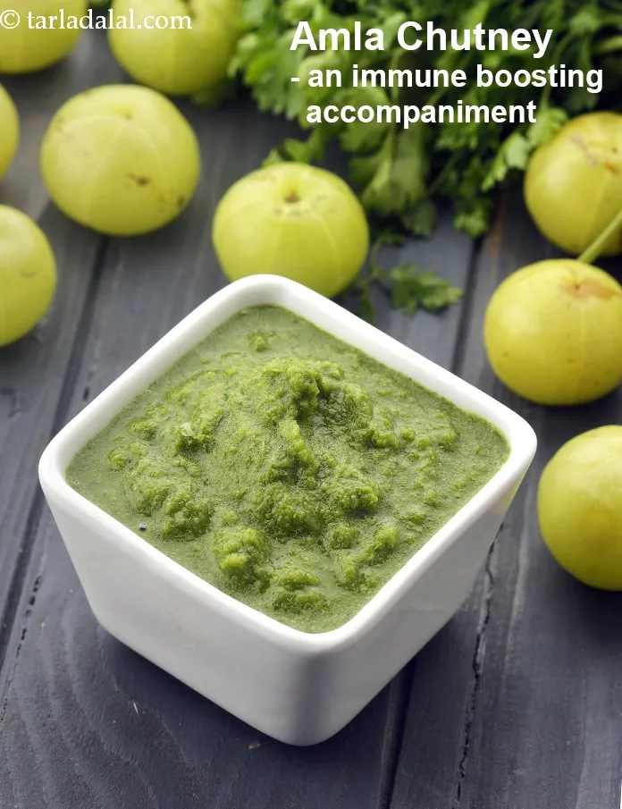 Step 16 – <strong>Amla Chutney - an immune boosting accompaniment.</strong>