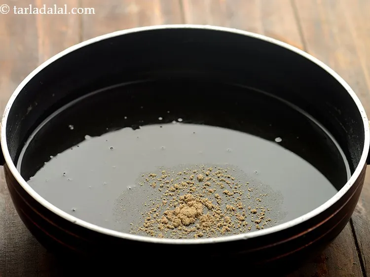 Step 18 – Add the cardamom powder for a delicate aroma.