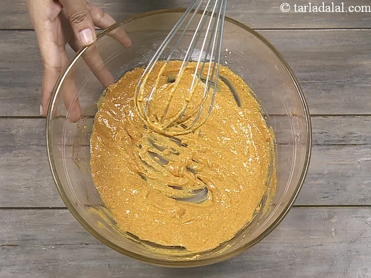 Step 13 – Whisk well.