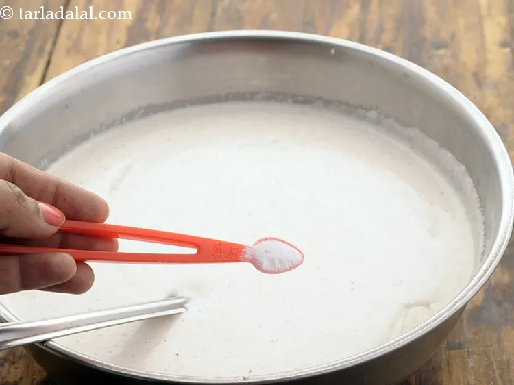 Step 16 – Add baking soda.