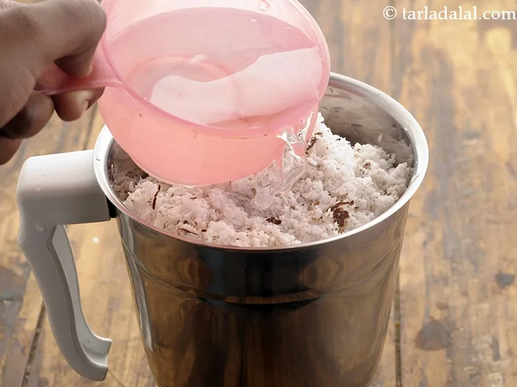 Step 9 – Add 2 cups of water.