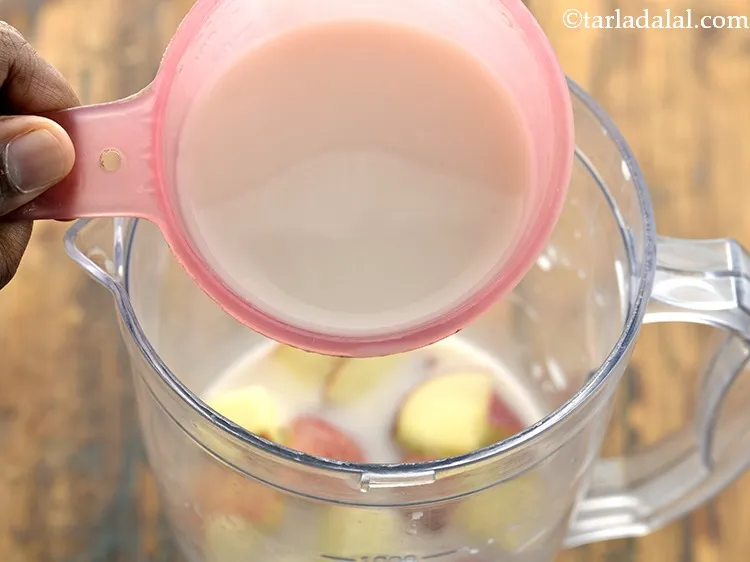 Step 5 – Add the almond milk. Make<a href=". https://www.tarladalal.com/Almond-Milk-Homemade-Pure-Almond-Milk-40984r"> almond milk</a> at home using this recipe&nbsp;or you …