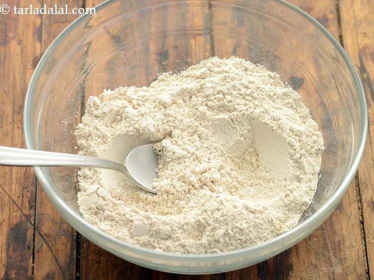 Step 5 – Mix well and keep the dry ingredients aside.