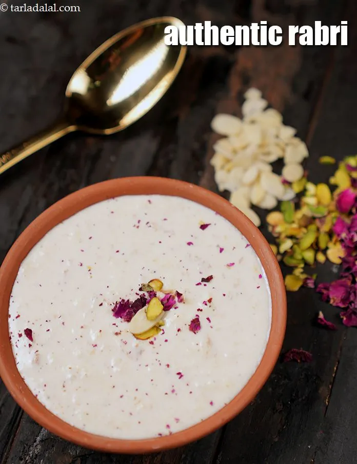 स्टेप 11 – रबड़ी रेसिपी&nbsp;|&nbsp;असली रबड़ी रेसिपी&nbsp;|&nbsp;लच्छेदार रबड़ी रेसिपी&nbsp;|&nbsp;आसान रबड़ी रेसिपी&nbsp;|&nbsp;परोसें आवश्यकतानुसार उपयोग …