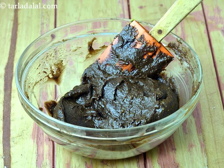 Step 25 – Mix well using a spatula. We recommend you add only little of the chocolate mixture …