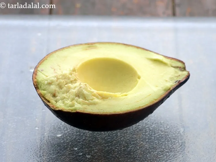 Step 9 – Remove the seed and discard it.