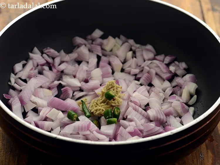 Step 12 – Add green chillies.
