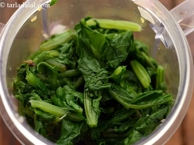 Step 15 – Add the spinach. &nbsp;