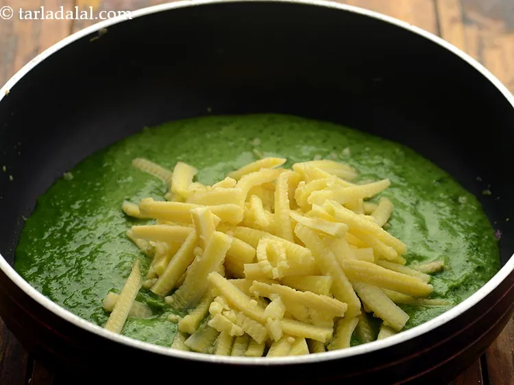 Step 20 – Add the baby corn. You can replace baby corn with a cup of boiled sweet …