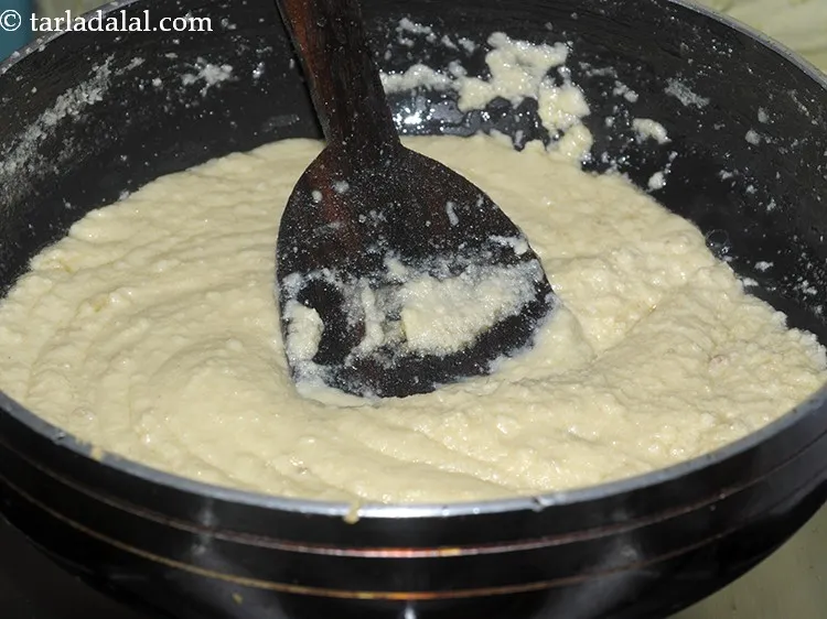 Step 21 – Mix well and cook on a medium flame for 5 minutes, while stirring continuously. Keep …