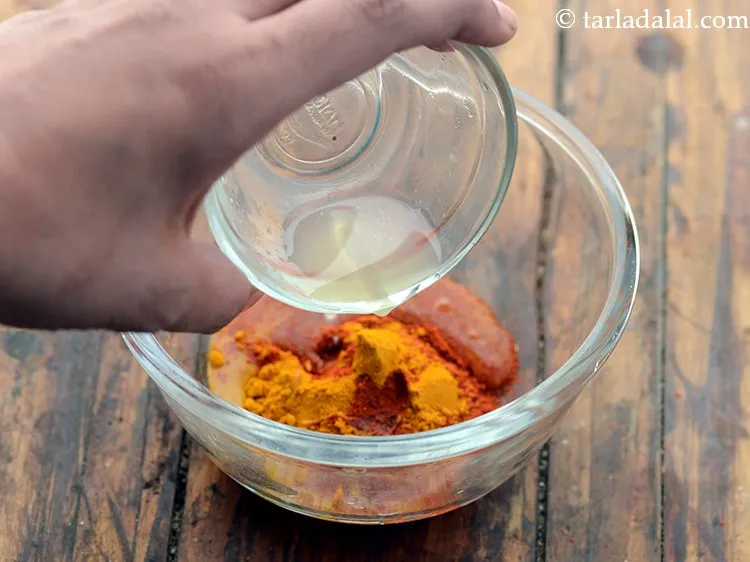 Step 4 – Add lemon juice.