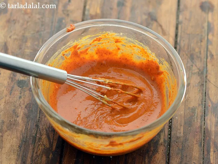 Step 7 – Mix well and keep aside. You can use a whisk or a spoon.