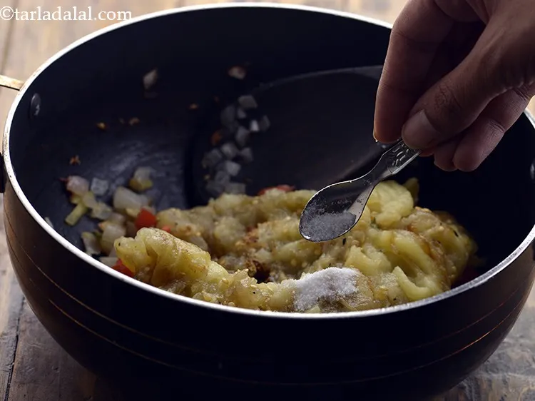 Step 18 – Add the punjabi garam masala and salt. We have made use of <a href="https://www.tarladalal.com/Garam-Masala-163r" target="_blank">homemade …