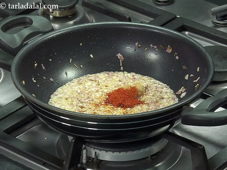 Step 12 – Add chilli powder as per the spice you can handle.