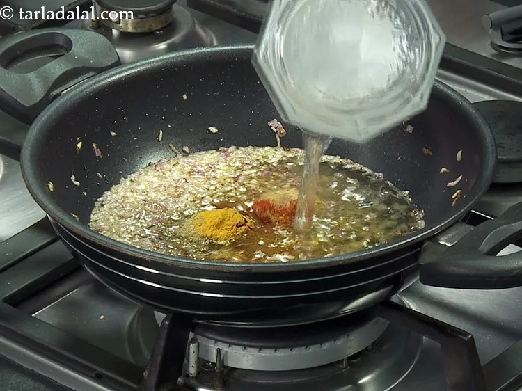 Step 15 – Add 1 cup of water.