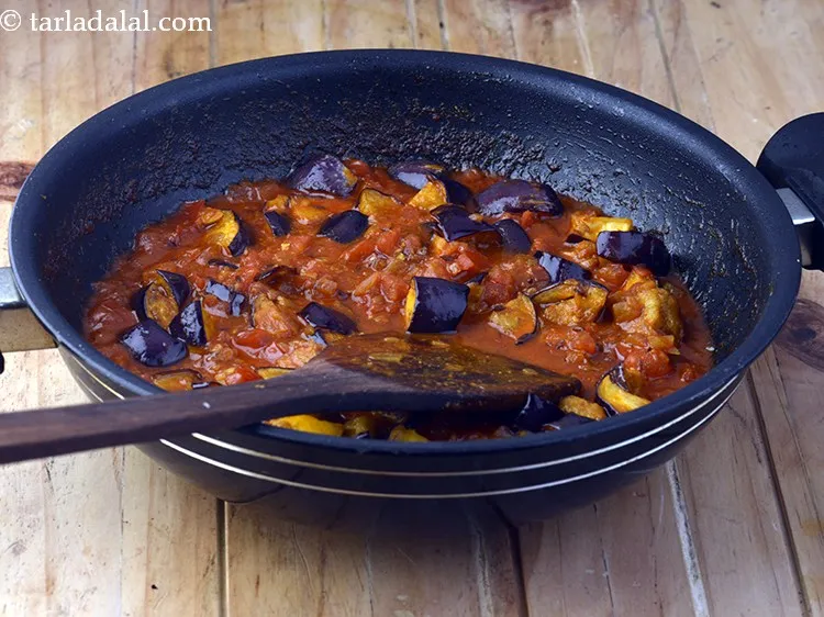 Step 25 – Mix gently and cook on a medium flame for 2 minutes, while stirring occasionally.