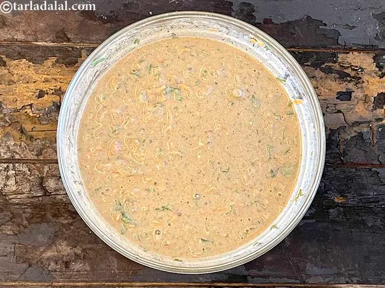 Step 28 – Mix very well. Make sure there are no lumps in the batter.&nbsp;Your batter is ready. …