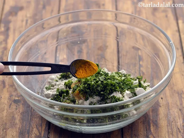 Step 9 – Add turmeric powder. Additionally, you can toss in ingredients like sesame seeds, chilli powder, cumin …