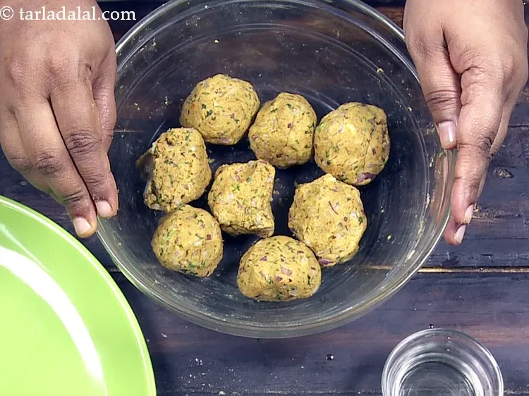 Step 17 – Divide the mixture into 8 equal portions.