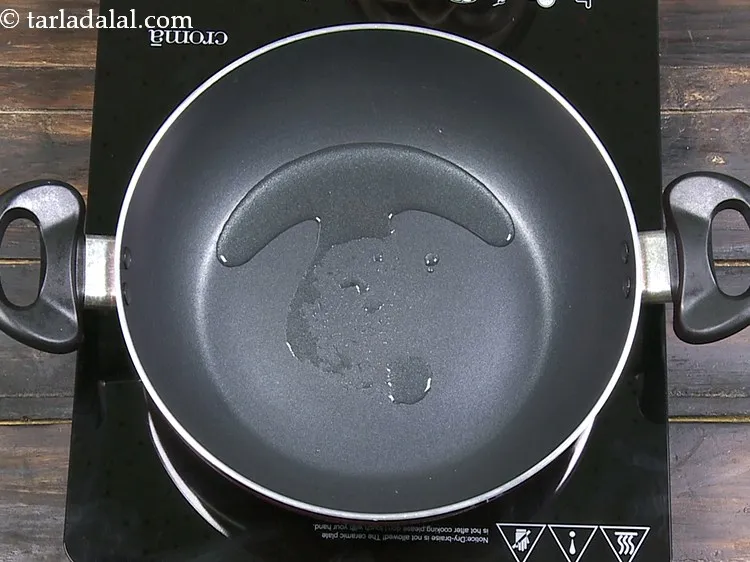 Step 22 – <strong>For the tempering the bajra onion muthia recipe | Gujarati bajra muthiya | healthy onion …