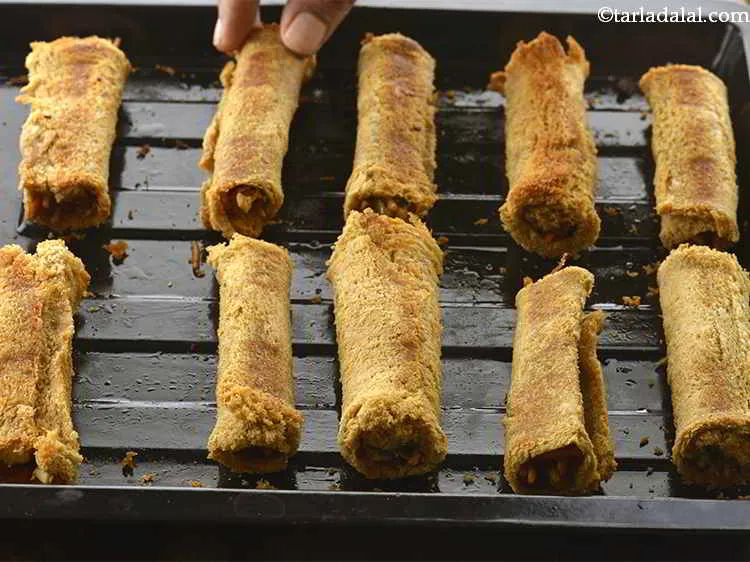 Step 32 – Turn them over and bake again at 200&ordm;c (400&ordm;f) for 5 more minutes so that …