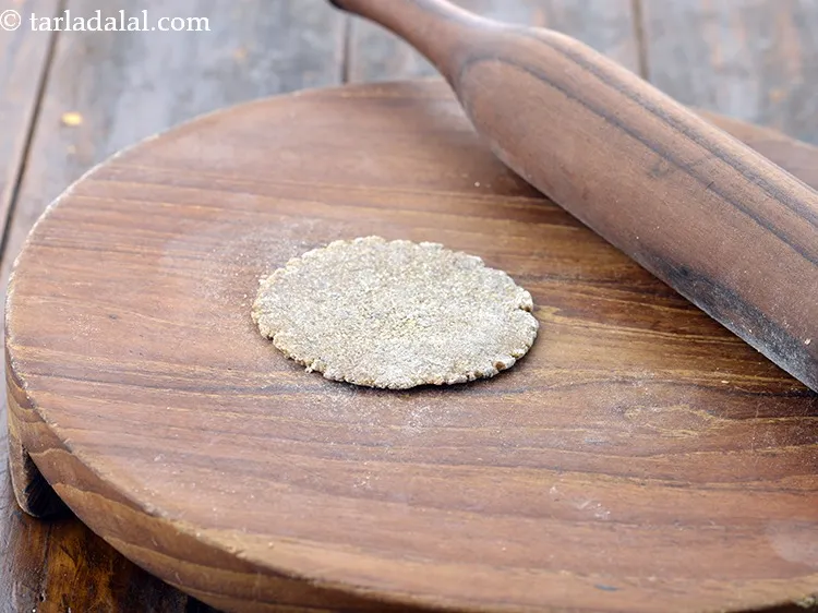 Step 11 – Roll out each portion into a 50 mm. (2&rdquo;) diameter circle using very little flour …