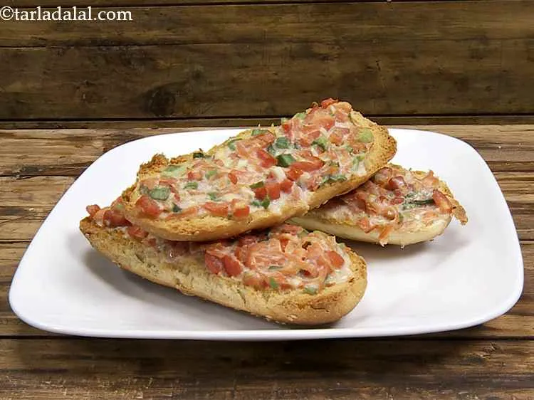 Step 17 – Repeat step 7 to 13 and make 4 more Baked Carrot and Spring Onion Open …