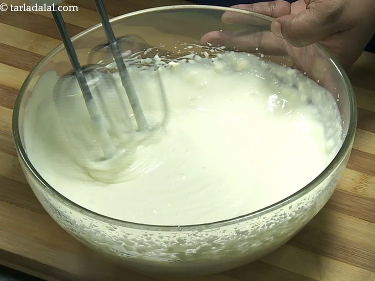 Step 13 – Beat it again till smooth.