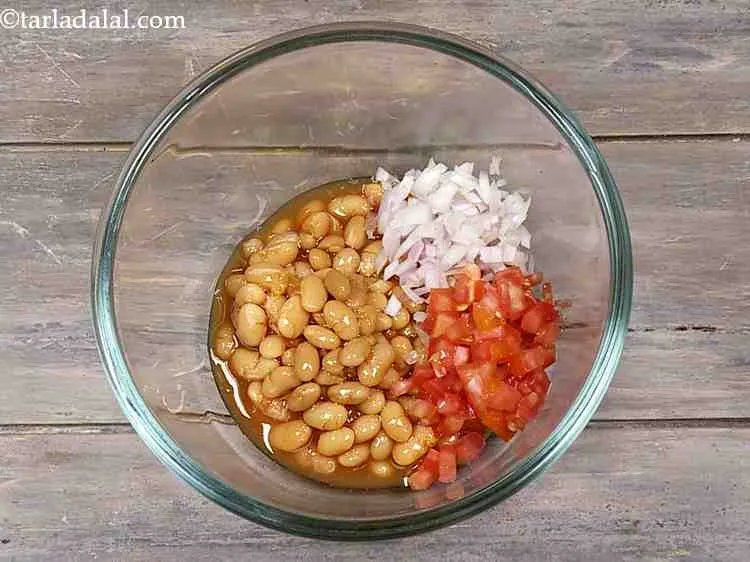 Step 5 – Now add chopped tomatoes.