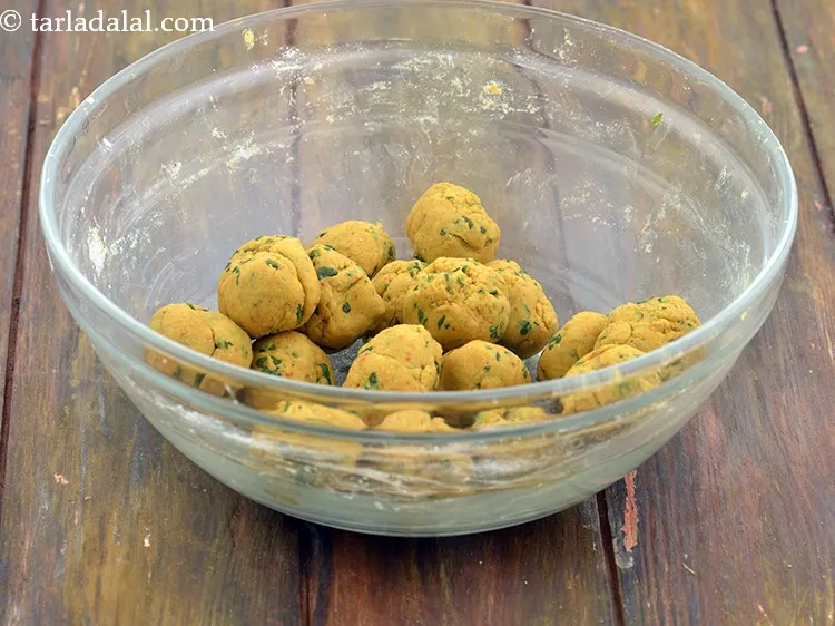 Step 24 – To make <strong>baked methi mathri recipe | healthy crispy methi mathri | baked mathari | …