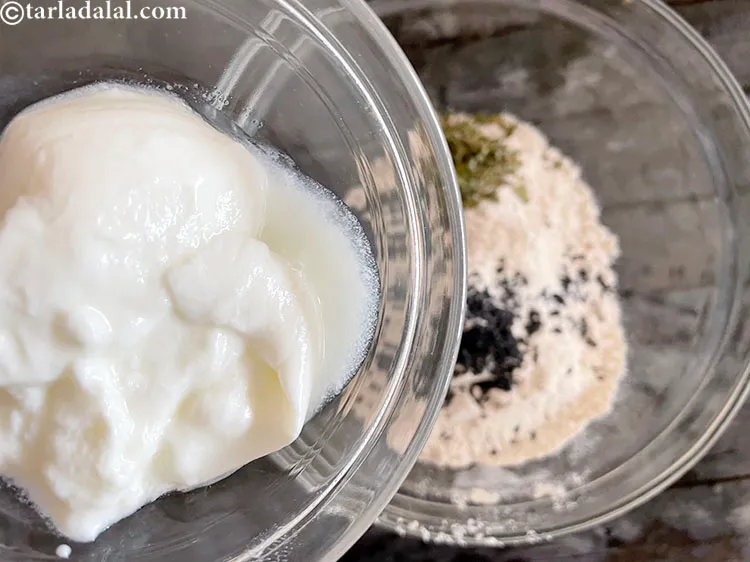 Step 14 – Add&nbsp;<meta charset="UTF-8" />2 tbsp&nbsp;<a href="glossary-low-fat-curds-low-cal-dahi-low-calorie-curd-low-fat-yogurt-1107i">low-fat curds (dahi)</a>.