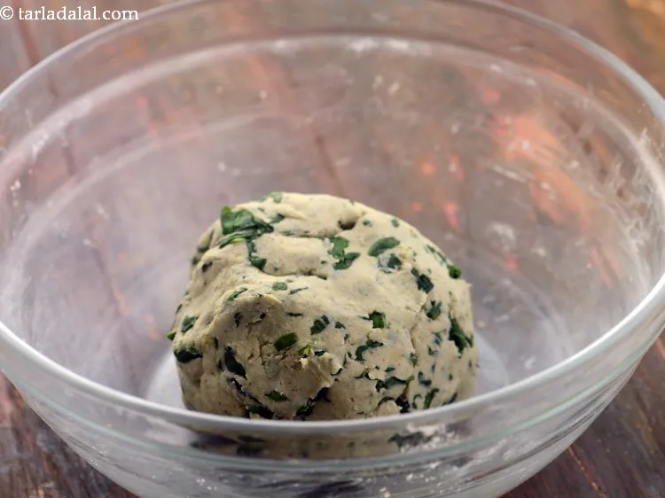 Step 9 – Knead into a soft dough, using a little water if required.