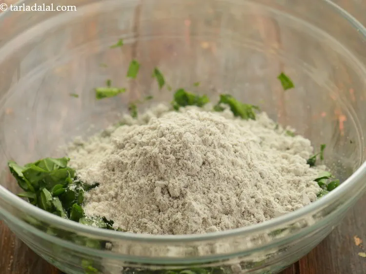 Step 4 – Also, add bajra flour. You can read in detail about the health benefits of pearl …