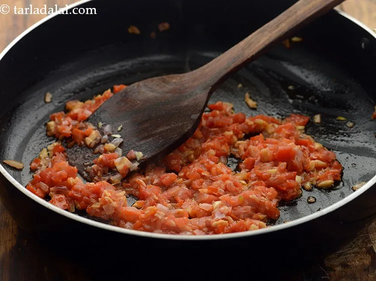 Step 17 – Mix well and cook on a medium flame for 2 to 3 minutes, while stirring …