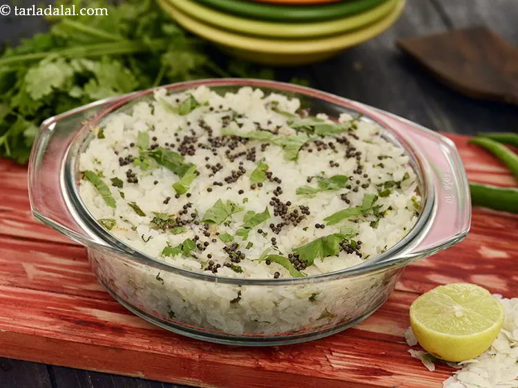 Step 22 – Serve <strong>baked poha |&nbsp;poha in oven&nbsp;|&nbsp;baked beaten rice with spices&nbsp;|</strong>&nbsp; immediately garnished with coriander. <strong><a …