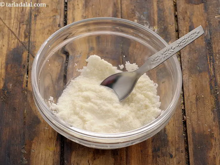 Step 3 – Mix well and keep aside to soak for 10 minutes.