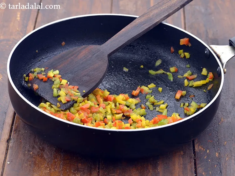 Step 54 – Saut&eacute; on a medium flame for 2 minutes.
