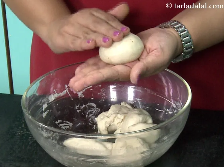 Step 44 – Slightly flatten it. Do not flatten it too much.