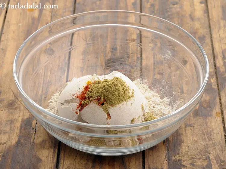 Step 4 – Add coriander-cumin seeds powder. Check out this recipe and learn&nbsp;<a href="https://www.tarladalal.com/How-To-Make-Coriander-Cumin-Seeds-Powder-33531r" target="_blank">How To Make Coriander …