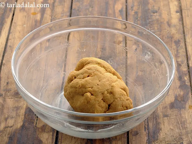 Step 9 – Knead into a stiff dough.